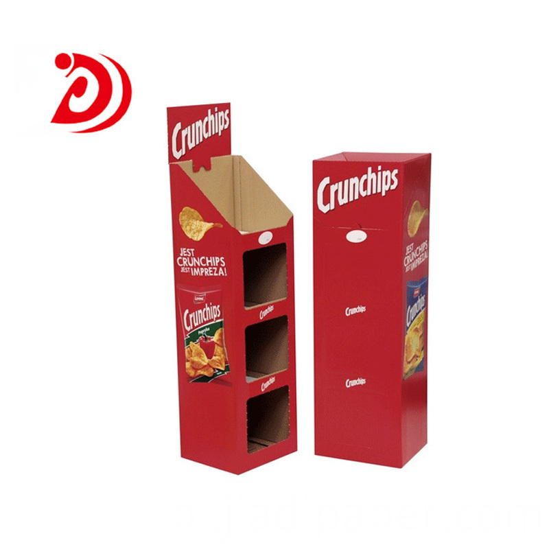 Niestandardowe wyświetlacze z kartonu Custom cardboard counter displays